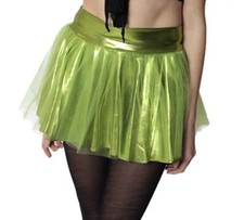 Womens Green Metallic
