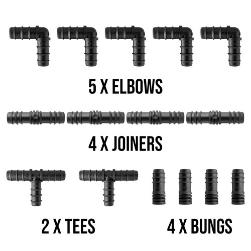 Irrigation pipe connectors - pipe,