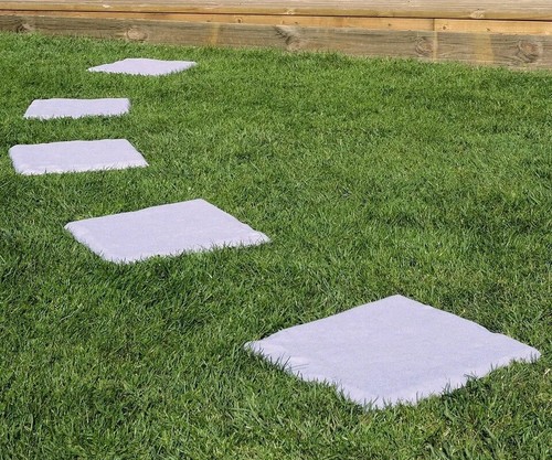 Plastic patio stepping - plastic,