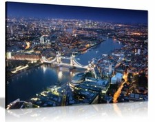 London Skyline Canvas Wall Art