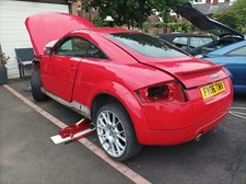 AUDI TT MK1 8N REAR BUMPER + DEFUSER -  BRILLIANT RED - SUIT COUPE ROADSTER V6