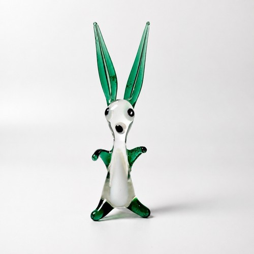 Vintage hand blown glass - hand,