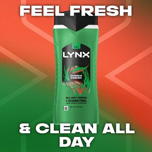 Lynx shower gel jungle fresh - ,