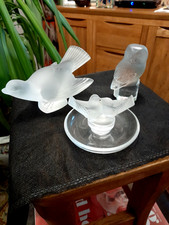 LALIQUE 3PCS LOVE BIRDS RING