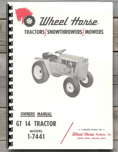 Wheel horse tractor - wheel,