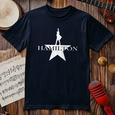 Hamilton Star Logo T-shirt Music & Rock Fan T-Shirt
