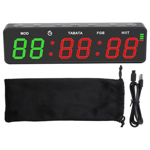 Aportable gym timer clock - timer,