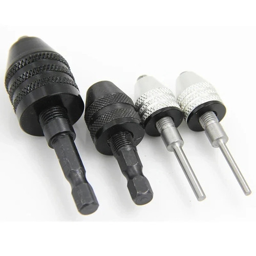 Keyless drill chuck adapter - drill,