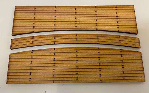 3rd angle curved track level - ,