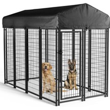 Heavy duty dog kennel pet - duty,