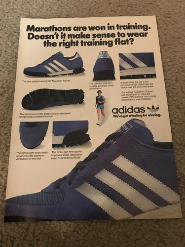 Vintage 1980 adidas marathon - 1980,