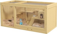 PawHut Wooden Hamster Cage