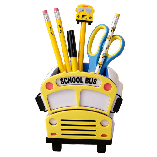 School bus pencil holder - pencil,