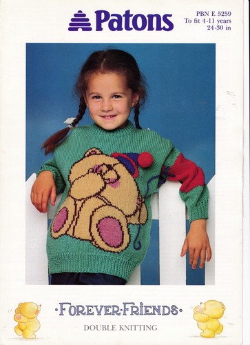 Patons knitting pattern - pattern, 5259