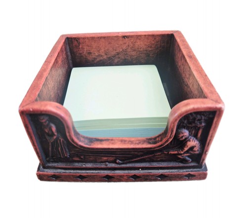 Vintage wooden notes - , holder