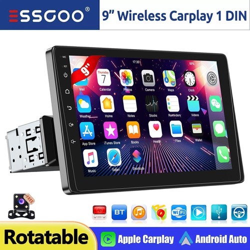 Single din wireless - 9", apple