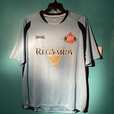 Sunderland 2006-07 Away Football Shirt / Jersey. L Large - Reg Vardy- Lonsdale