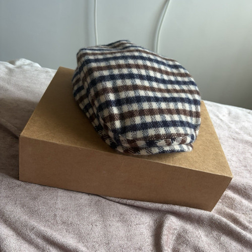 Aquascutum club check flat cap - club,