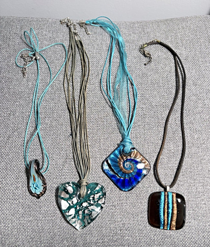 Murano style fused - 4x,