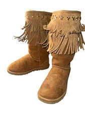UGG x Jimmy Choo Suede Fringe