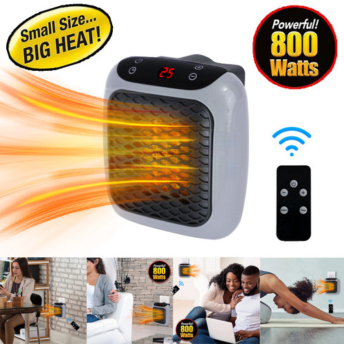 800w electric space heater low - 800w,
