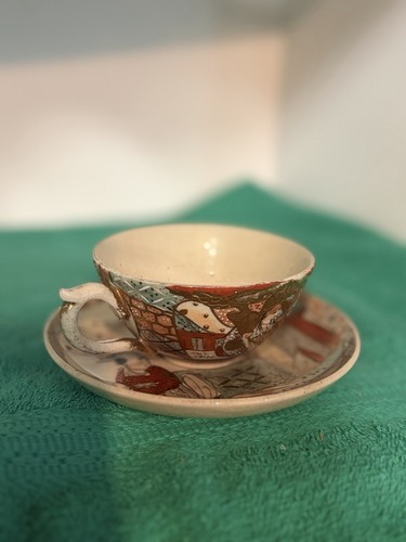 Antique satsuma tea - antique,