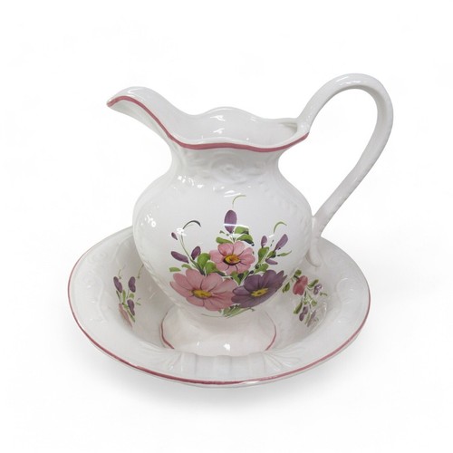 Wash basin pitcher jug set - wash,