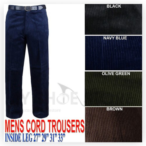 Mens corduroy cord - corduroy, trousers