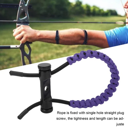Archery wrist sling - (purple)archery,