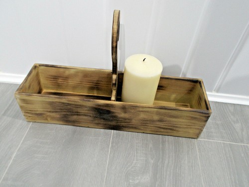 Handmade rustic wooden box - handmade,