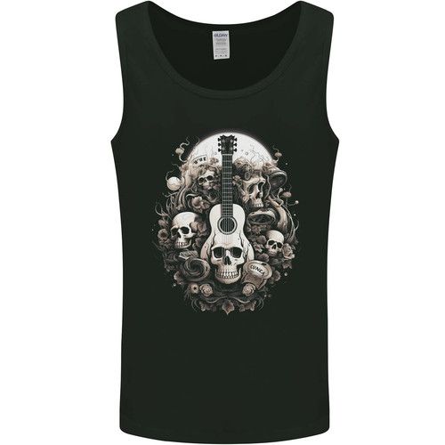 Guitar skull heavy metal rock - guitar,