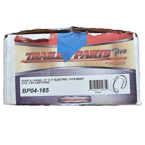 Trailer parts pro brake shoe - trailer,
