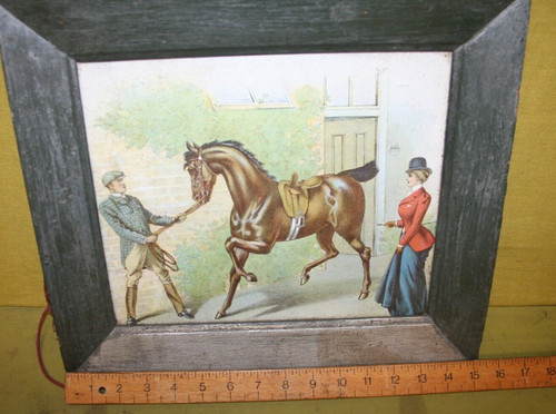 Vintage antique framed side - framed,