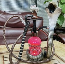 Cobra Skull Glass Hookah with