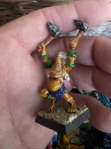 Classic metal dwarf troll - dwarf,