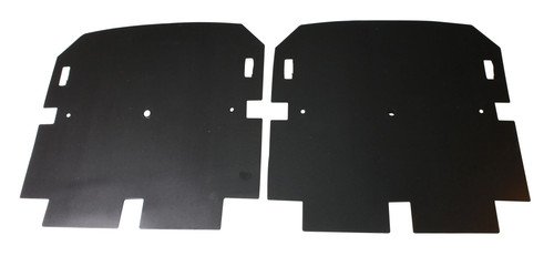 Fibre board front - fibre, seat