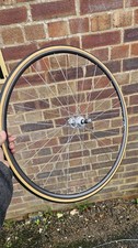 CAMPAGNOLO C RECORD REAR WHEEL WOBLER RIM TUBULAR IMMACULATE Screw On 
