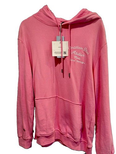 Dior men hoodie pink xxl - dior, men’s