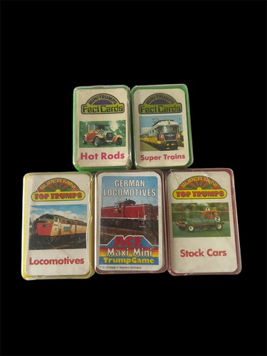 Packs vintage mini trumps - of,