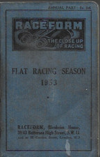RACEFORM - FLAT RACING SEASON 1953