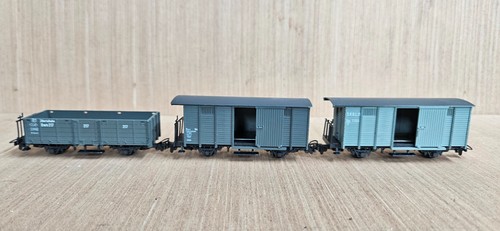 Three hoe liliput wagons - hoe,