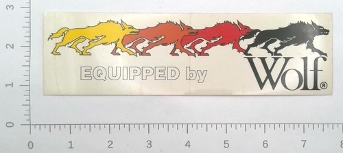 Vintage equipped wolf - by,