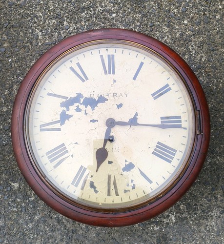 Dial fusee wall clock - dial,