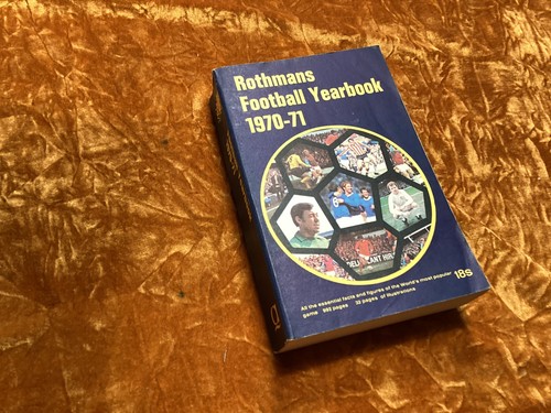 Rothmans football yearbook - football,
