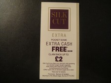 BENSON & HEDGES  TOBACCO ADVERTISING  INSERT EXTRA CASH OFFER  END DATE 1988