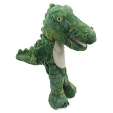 Crocodile ECO WALKING PUPPET Crocodiles hand puppet plush puppets recycled CROC