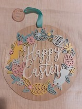 Easter bunny ,egg ,wooden