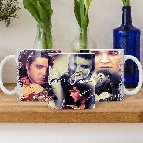 Elvis presley mug gift - mug, /