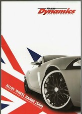 Team Dynamics Alloy Wheels 2009 UK Market Sales Brochure 