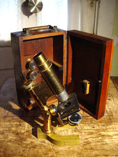 ANTIQUE 1876-85 BRASS BAUSCH &